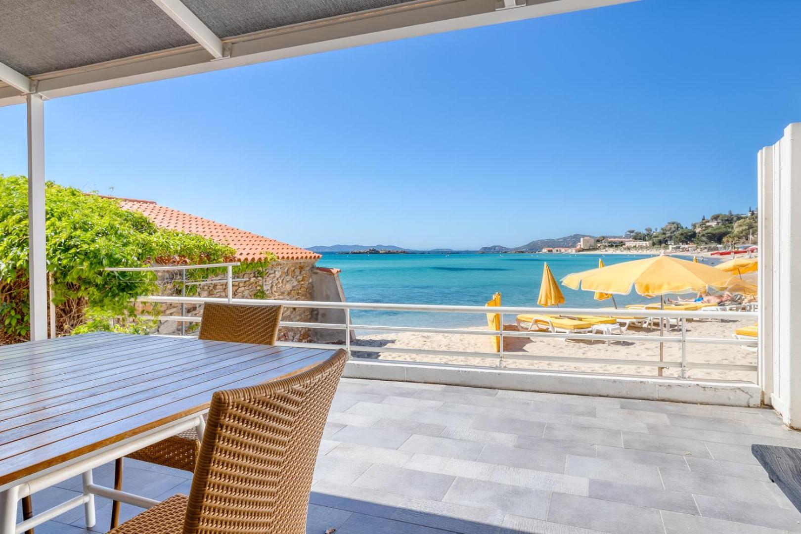 Roc Hotel - Hotel 4 Etoiles Les Pieds Dans L'Eau Льо Лаванду Екстериор снимка